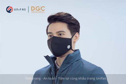 KHẨU TRANG UNIFAS-DGCs KHÁNG KHUẨN 99% KHẨU TRANG UNIFAS-DGCs KHÁNG KHUẨN 99%
